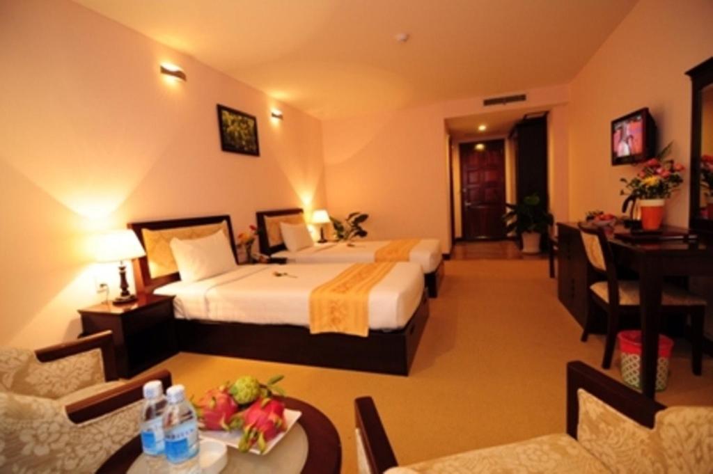 Dong Kinh A Hotel Ho Chi Minh-stad Kamer foto