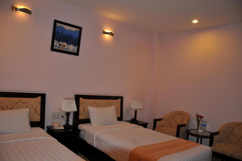 Dong Kinh A Hotel Ho Chi Minh-stad Kamer foto