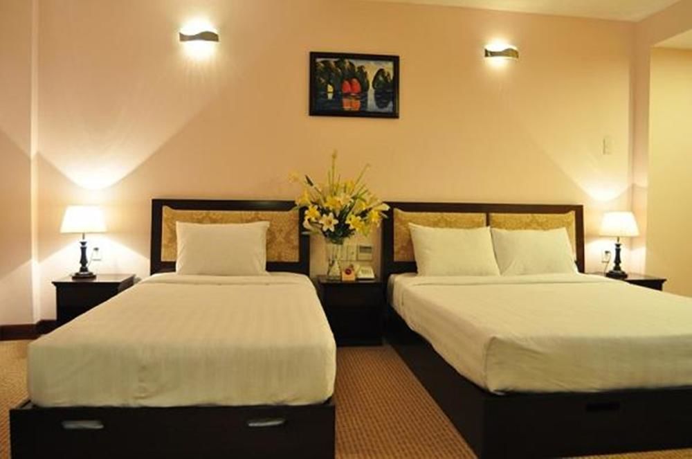 Dong Kinh A Hotel Ho Chi Minh-stad Buitenkant foto